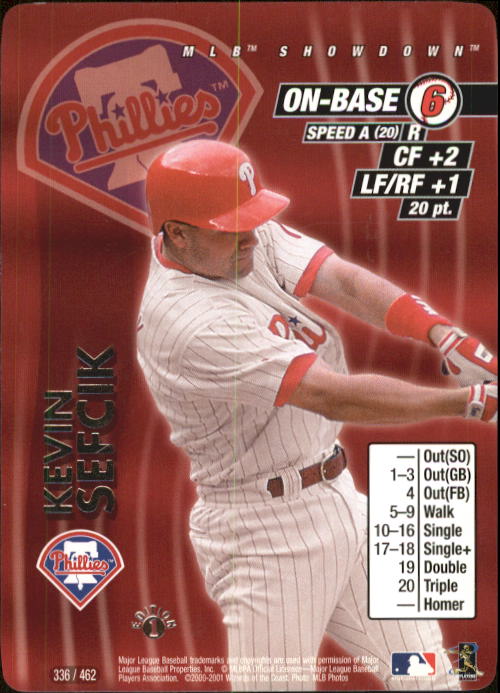 B1832- 2001 MLB Showdown Baseball Assorted Cards2 -You Pick- 15+ FREE US SHIP - Picture 32 of 87
