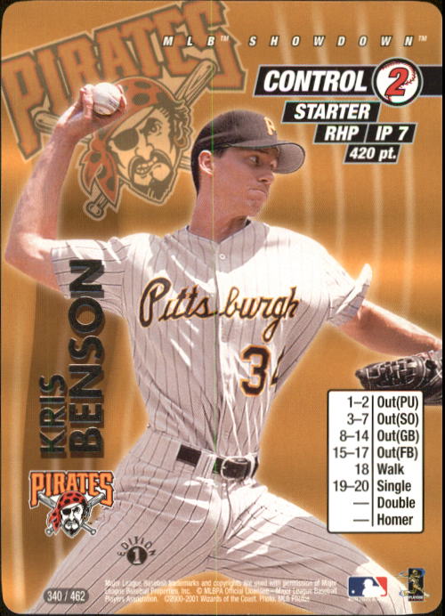 B1832- 2001 MLB Showdown Baseball Assorted Cards2 -You Pick- 15+ FREE US SHIP - Picture 34 of 87