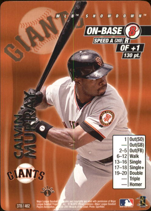 B1832- 2001 MLB Showdown Baseball Assorted Cards2 -You Pick- 15+ FREE US SHIP - Picture 42 of 87