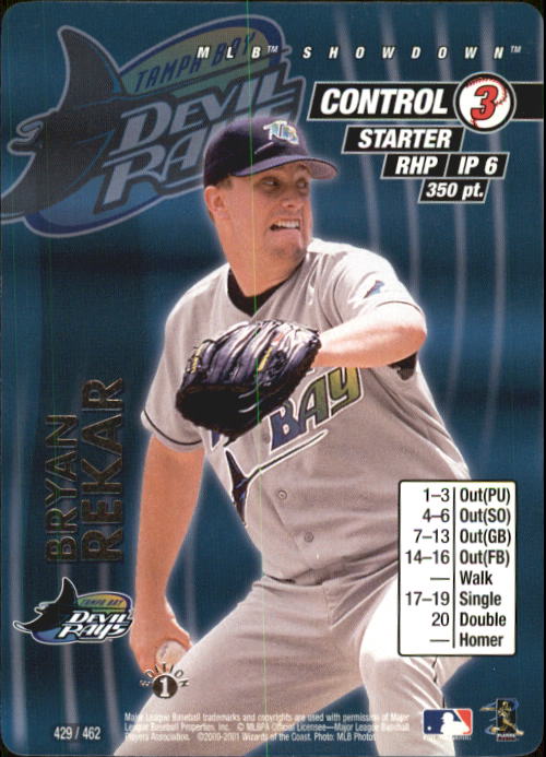 B1832- 2001 MLB Showdown Baseball Assorted Cards2 -You Pick- 15+ FREE US SHIP - Picture 62 of 87