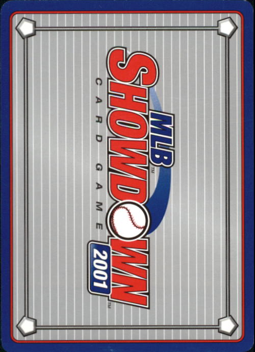 2001 MLB Showdown Unlimited #21 Luis Gonzalez back image