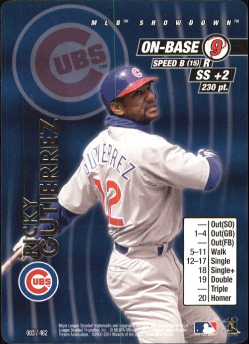 B1832- 2001 MLB Showdown Baseball Assorted Cards3 -You Pick- 15+ FREE US SHIP - Picture 107 of 206