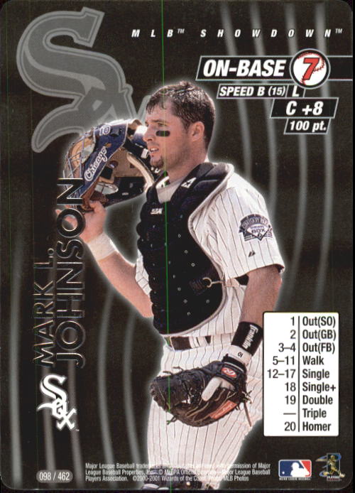 B1832- 2001 MLB Showdown Baseball Assorted Cards3 -You Pick- 15+ FREE US SHIP - Picture 125 of 206