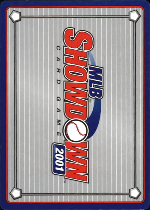 2001 MLB Showdown Unlimited #117 Steve Parris back image
