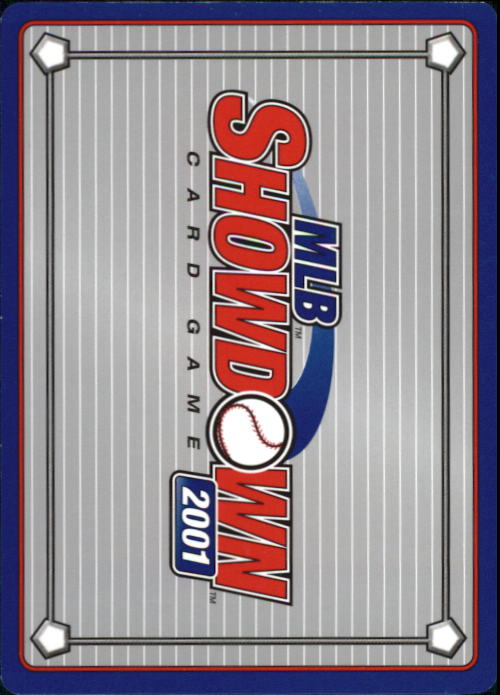 2001 MLB Showdown Unlimited #118 Pokey Reese back image