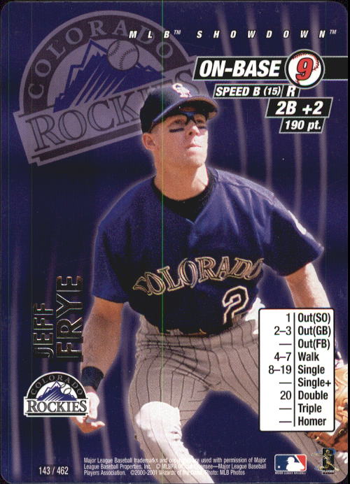B1832- 2001 MLB Showdown Baseball Assorted Cards3 -You Pick- 15+ FREE US SHIP - Picture 178 of 206