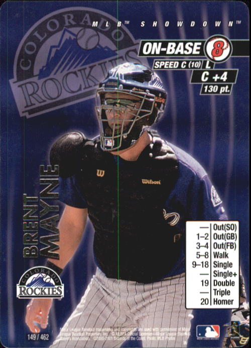 B1832- 2001 MLB Showdown Baseball Assorted Cards3 -You Pick- 15+ FREE US SHIP - Picture 186 of 206