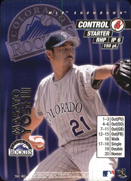 B1832- 2001 MLB Showdown Baseball Assorted Cards3 -You Pick- 15+ FREE US SHIP - Picture 194 of 206