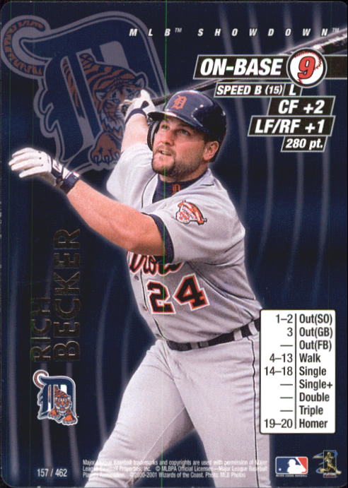B1832- 2001 MLB Showdown Baseball Assorted Cards3 -You Pick- 15+ FREE US SHIP - Picture 198 of 206