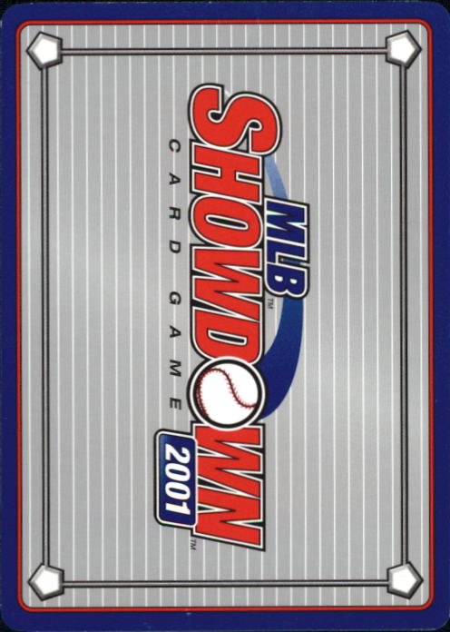 2001 MLB Showdown Unlimited #158 Tony Clark back image