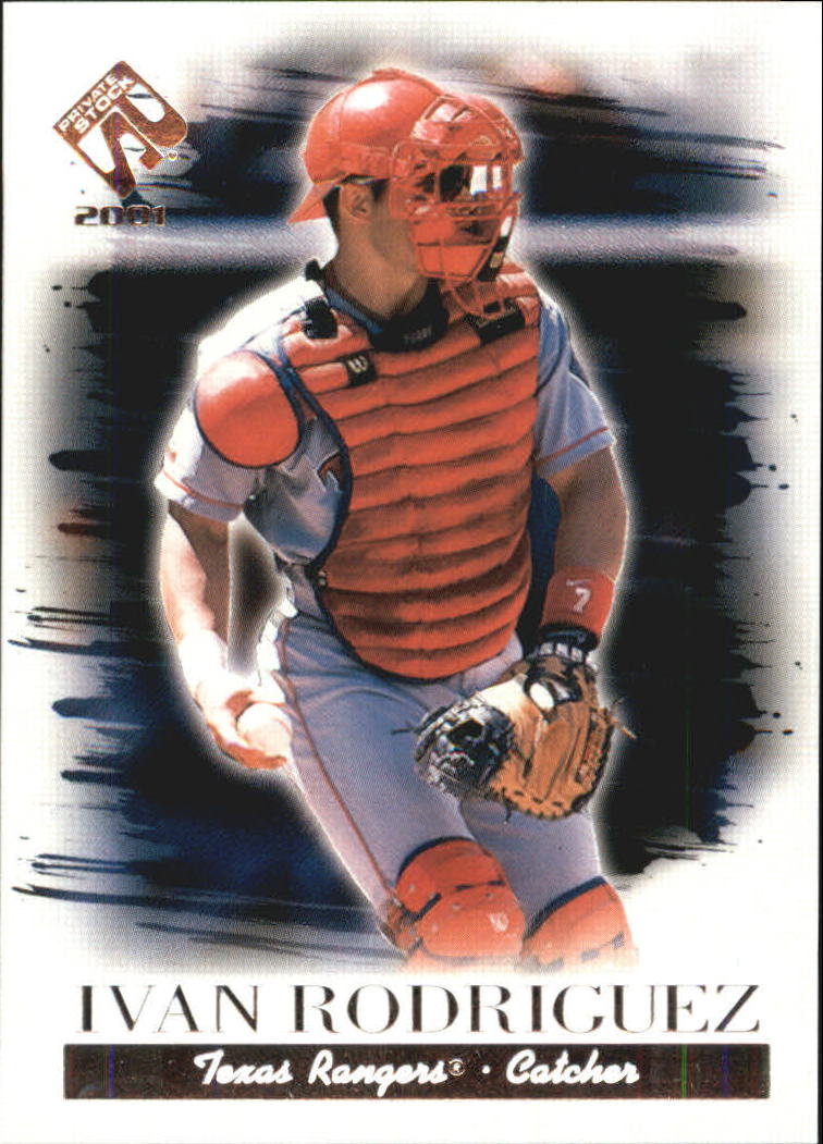 2001 Private Stock Silver #120 Ivan Rodriguez