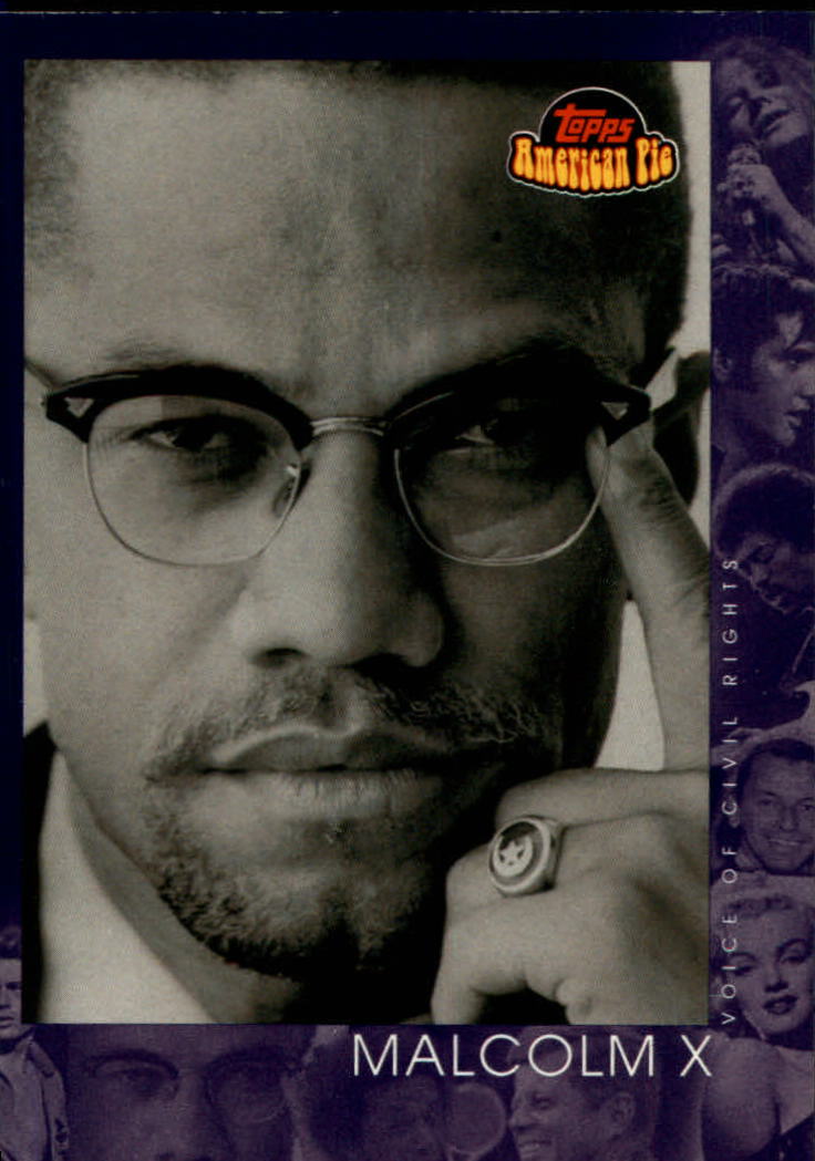 2001 Topps American Pie #150 Malcolm X