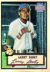 2001 Topps Archives Reserve #21 Larry Doby 52
