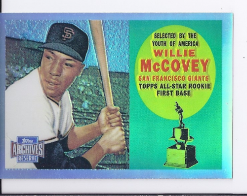 2001 Topps Archives Reserve #50 Willie McCovey 60