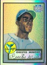 2001 Topps Archives Reserve #54 Minnie Minoso 52