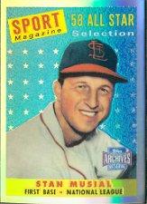 2001 Topps Archives Reserve #59 Stan Musial 58