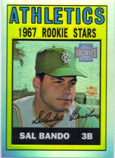 2001 Topps Archives Reserve #65 Sal Bando 67