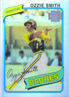 2001 Topps Archives Reserve #76 Ozzie Smith 80