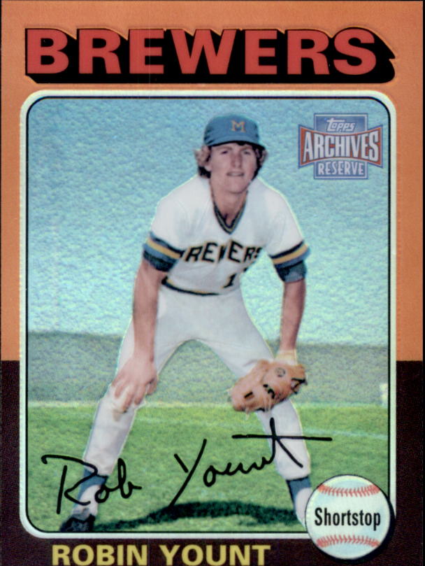 2001 Topps Archives Reserve #86 Robin Yount 75