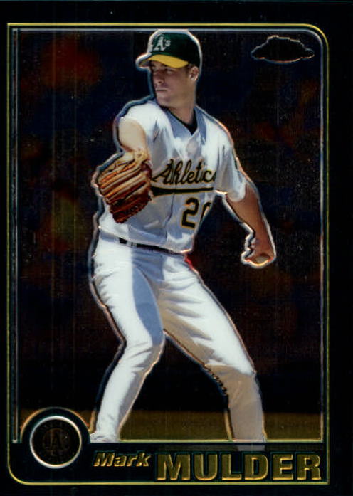 B1422- 2001 Topps Chrome Baseball Card #s 252-501 -You Pick- 15+ FREE US SHIP