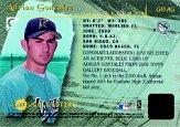 2001 Topps Gallery Originals Game Bat #GRAG Adrian Gonzalez back image