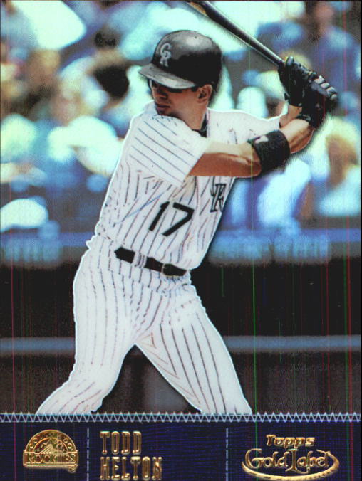 2001 Topps Gold Label Class 1 #103 Todd Helton - NM-MT