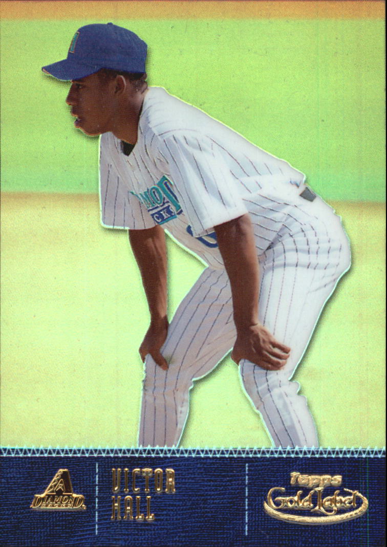 2001 Topps Gold Label Class 2 #108 Victor Hall SP