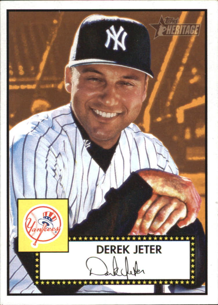 2001 Topps Heritage #11 Derek Jeter - NM-MT