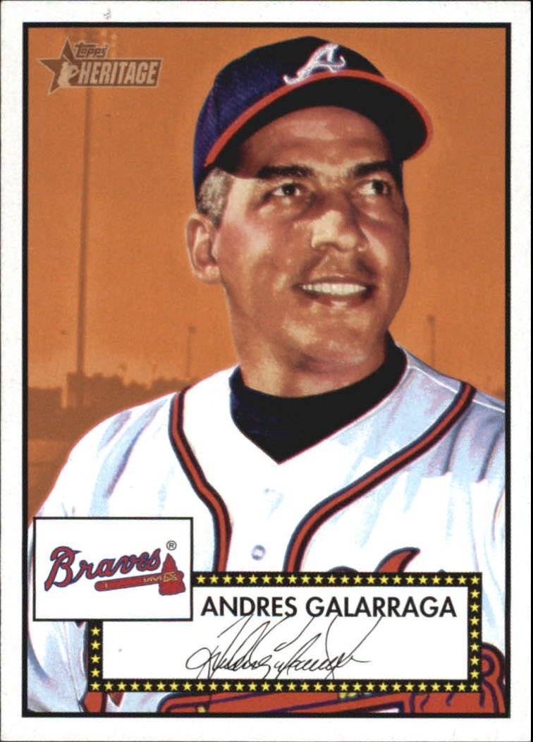 2001 Topps Heritage #16 Andres Galarraga