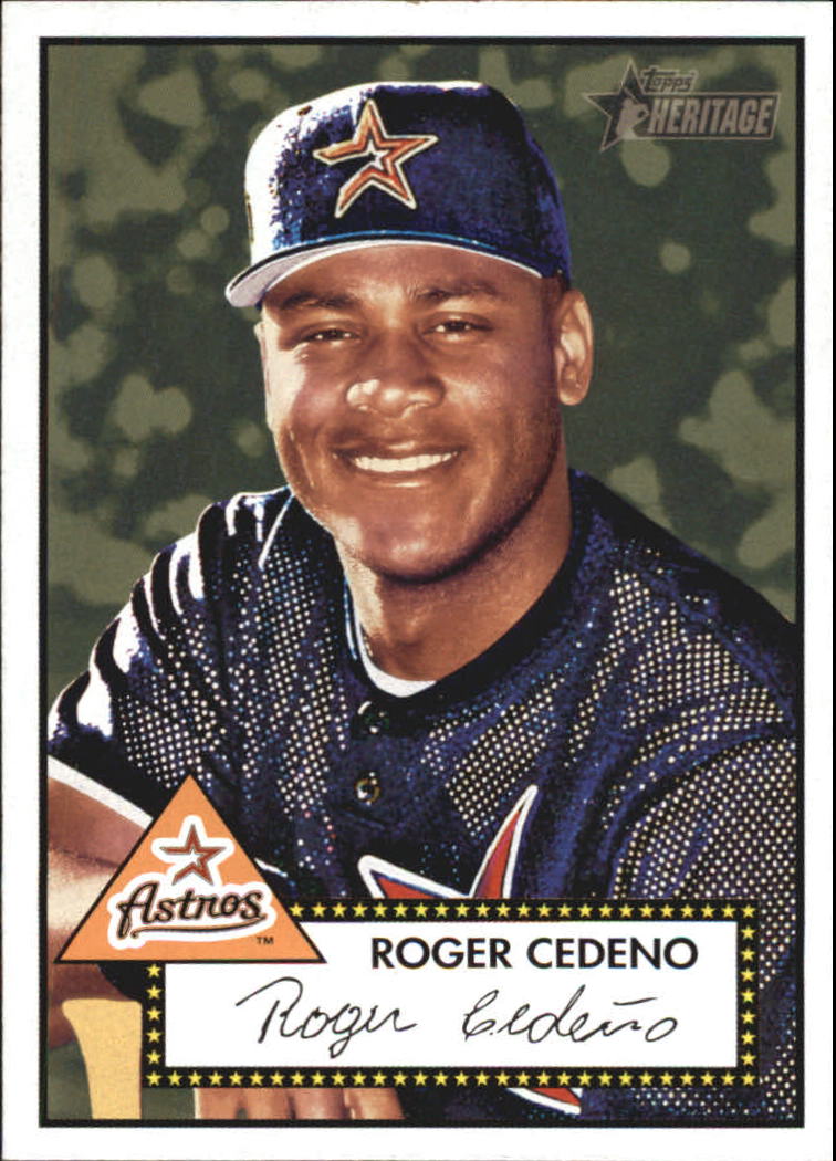 2001 Topps Heritage #18 Roger Cedeno