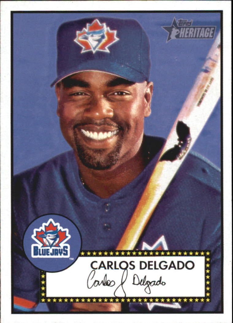 2001 Topps Heritage #20 Carlos Delgado