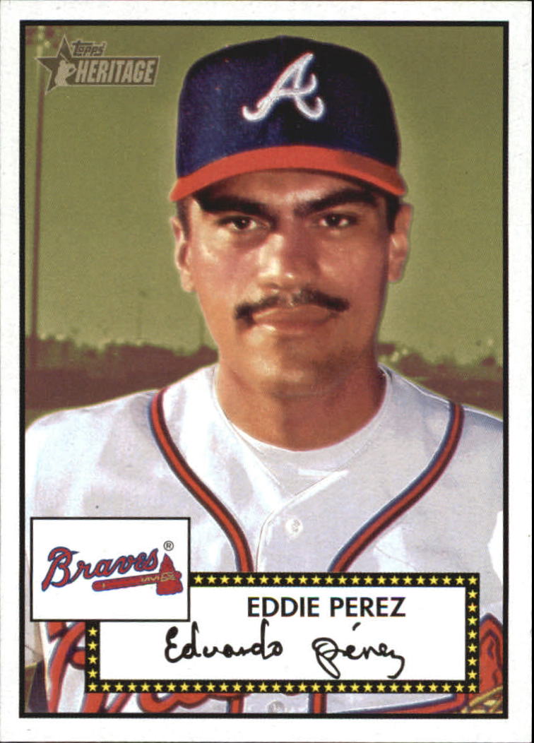 2001 Topps Heritage #25 Eddie Perez