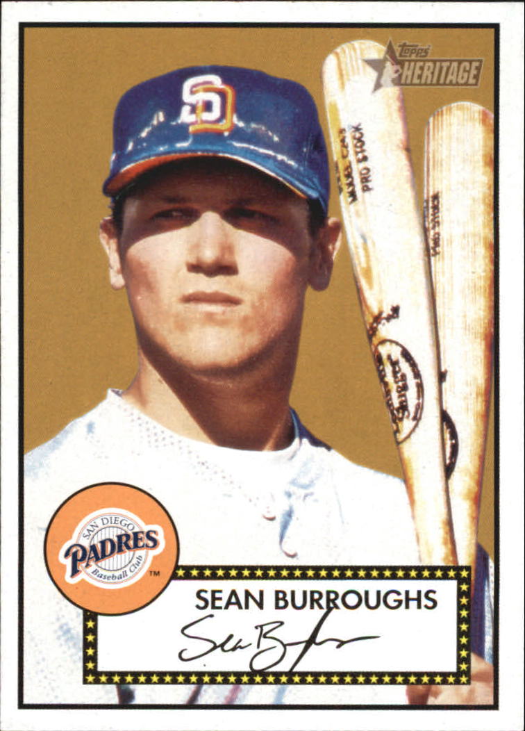 2001 Topps Heritage #27 Sean Burroughs