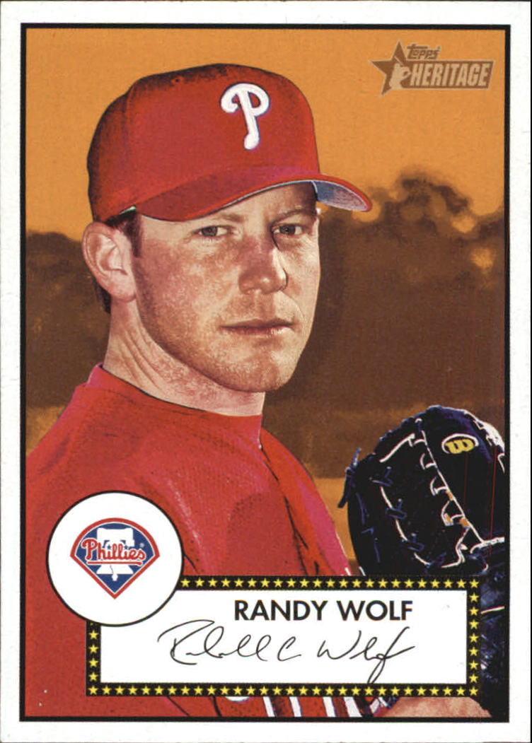 2001 Topps Heritage #28 Randy Wolf