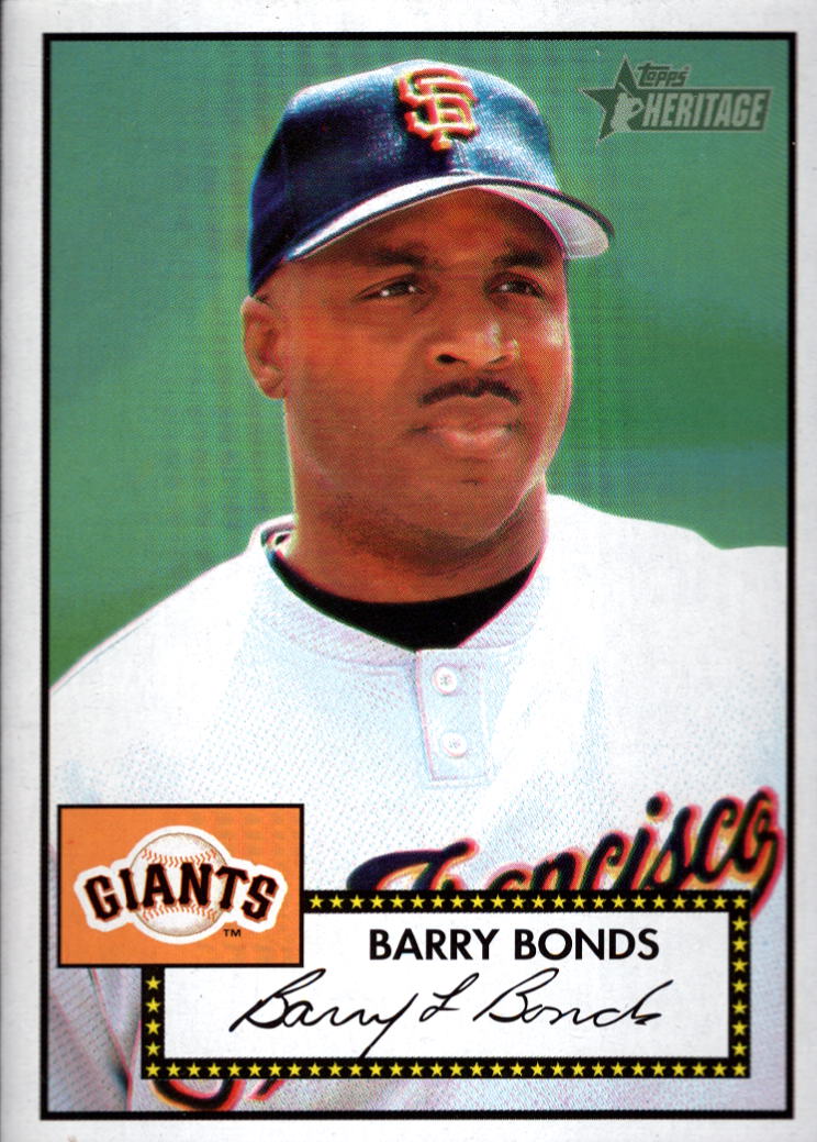 2001 Topps Heritage #31 Barry Bonds Black