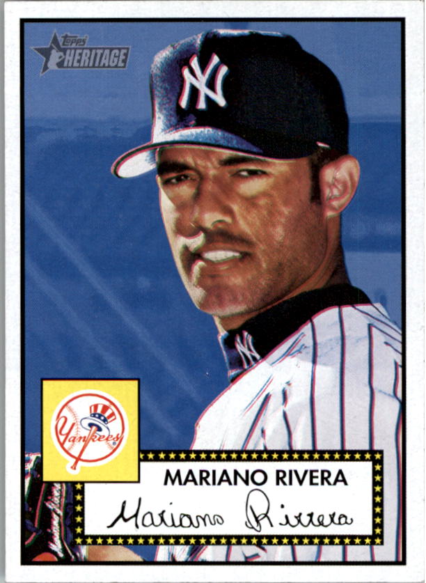 2001 Topps Heritage #39 Mariano Rivera Black