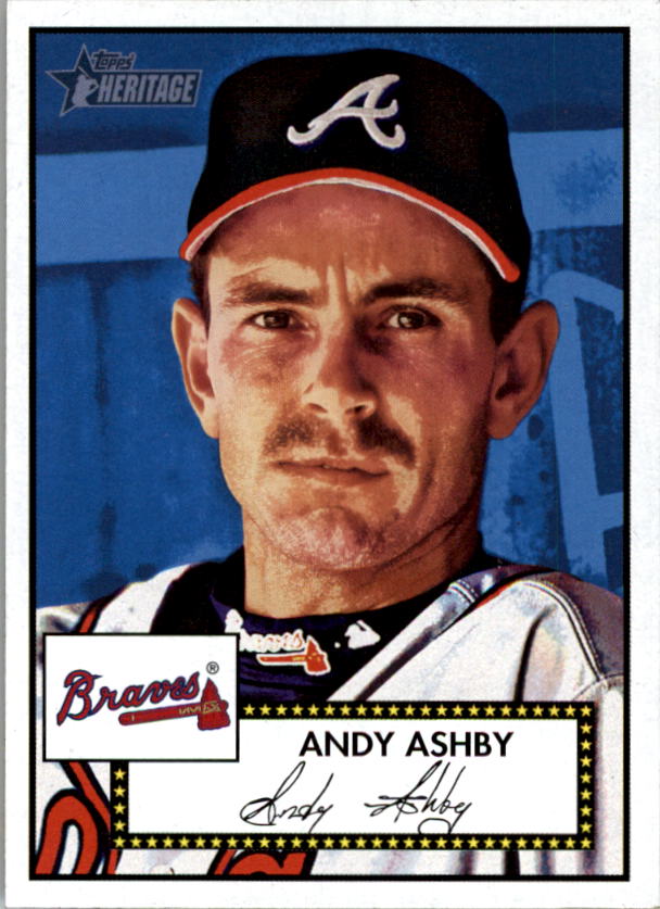 2001 Topps Heritage #40 Andy Ashby Black