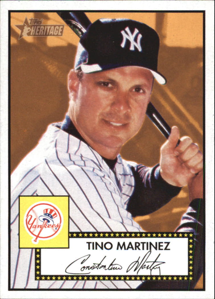 2001 Topps Heritage #45 Tino Martinez