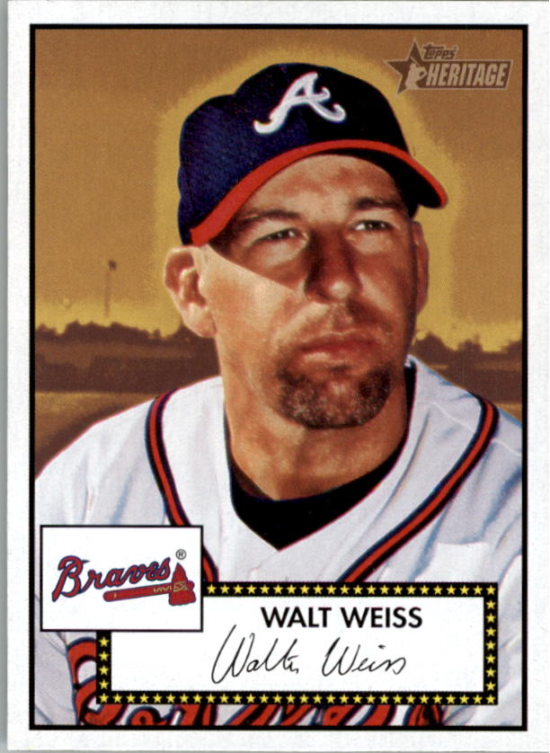 2001 Topps Heritage #47 Walt Weiss Black