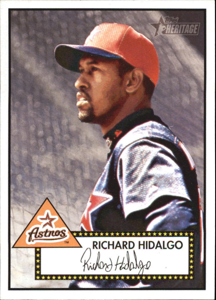 2001 Topps Heritage #50 Richard Hidalgo
