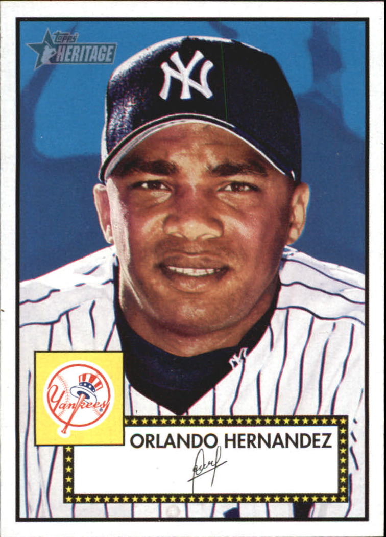 2001 Topps Heritage #51 Orlando Hernandez