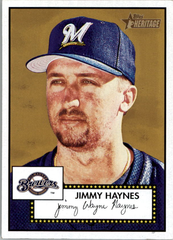 2001 Topps Heritage #54 Jimmy Haynes Black