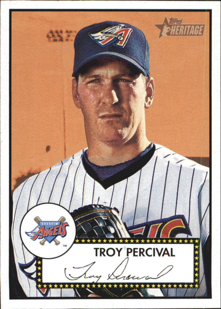 2001 Topps Heritage #71 Troy Percival
