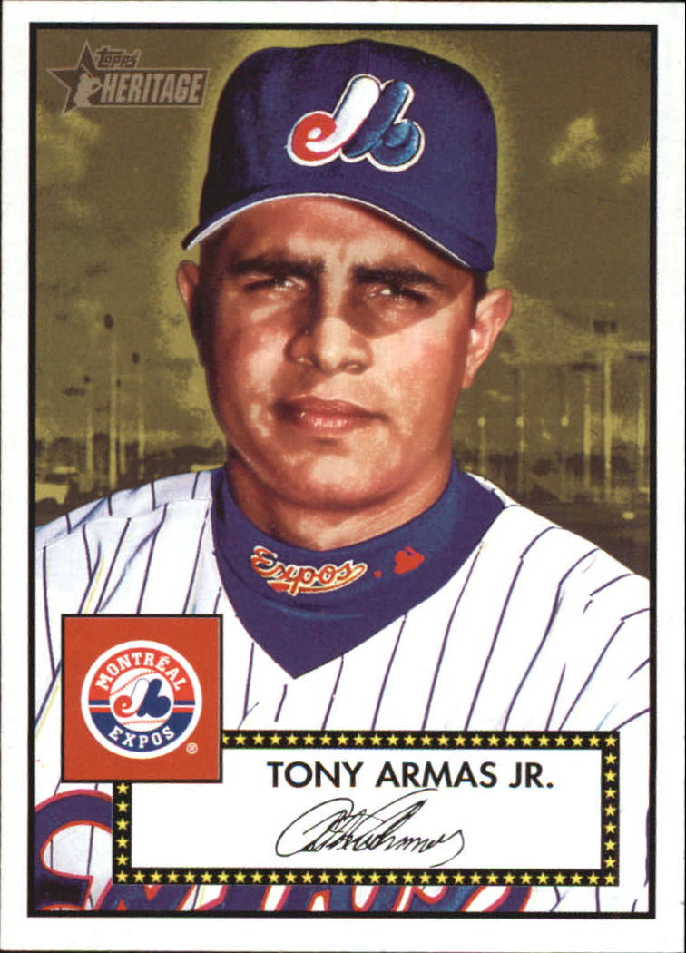 2001 Topps Heritage #84 Tony Armas Jr.