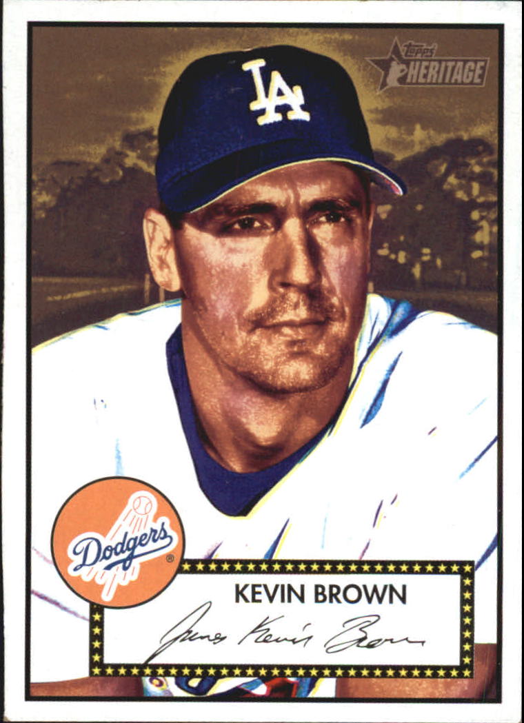 2001 Topps Heritage #90 Kevin Brown