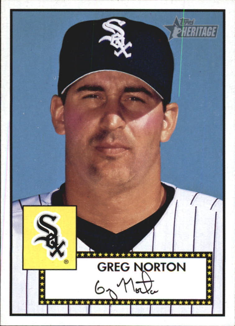 2001 Topps Heritage #99 Greg Norton