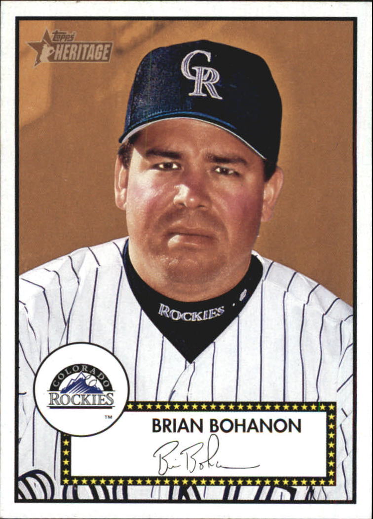 2001 Topps Heritage #112 Brian Bohanon