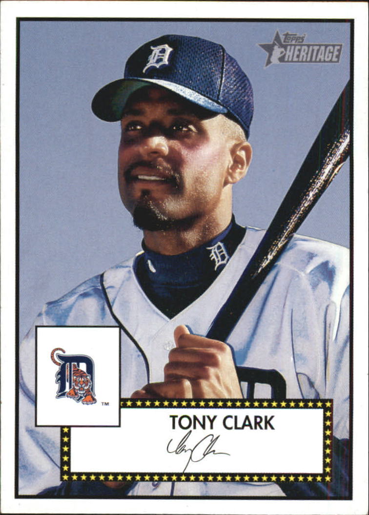 2001 Topps Heritage #115 Tony Clark