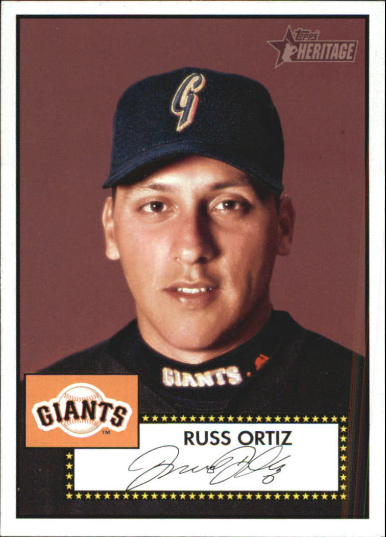 2001 Topps Heritage #127 Russ Ortiz