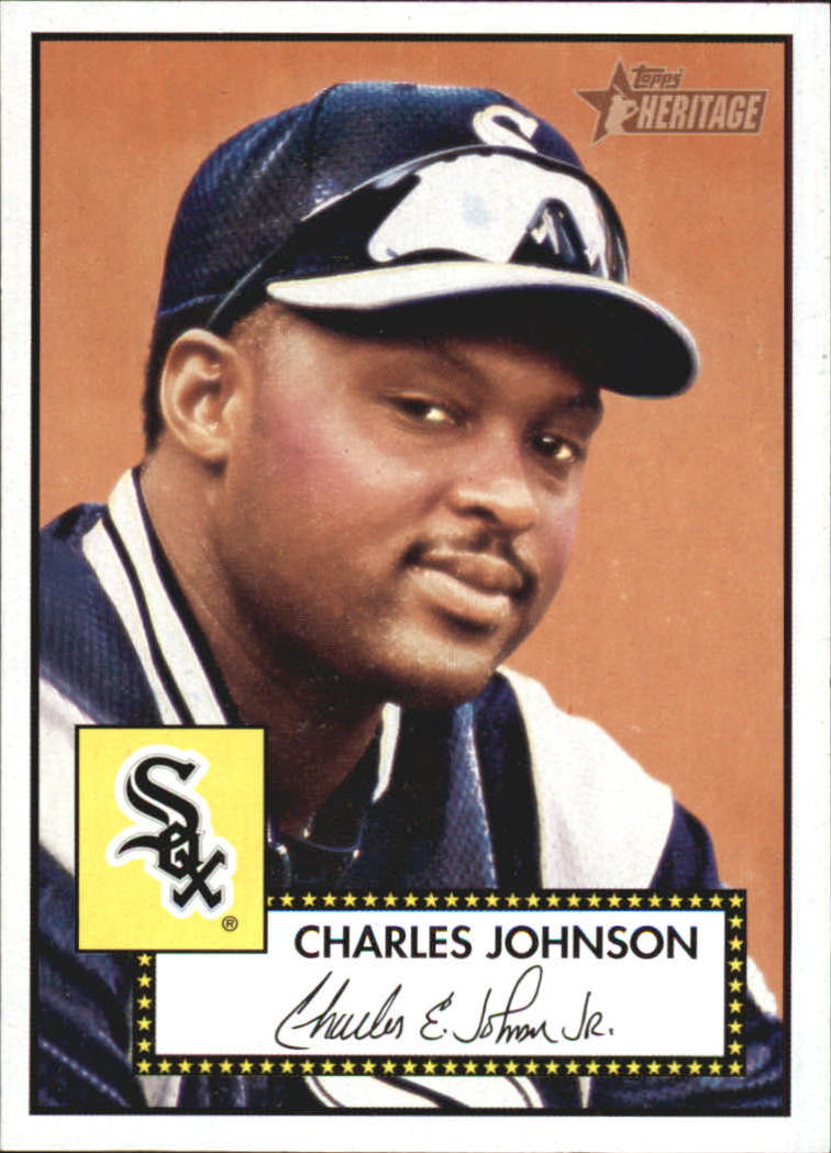 2001 Topps Heritage #145 Charles Johnson